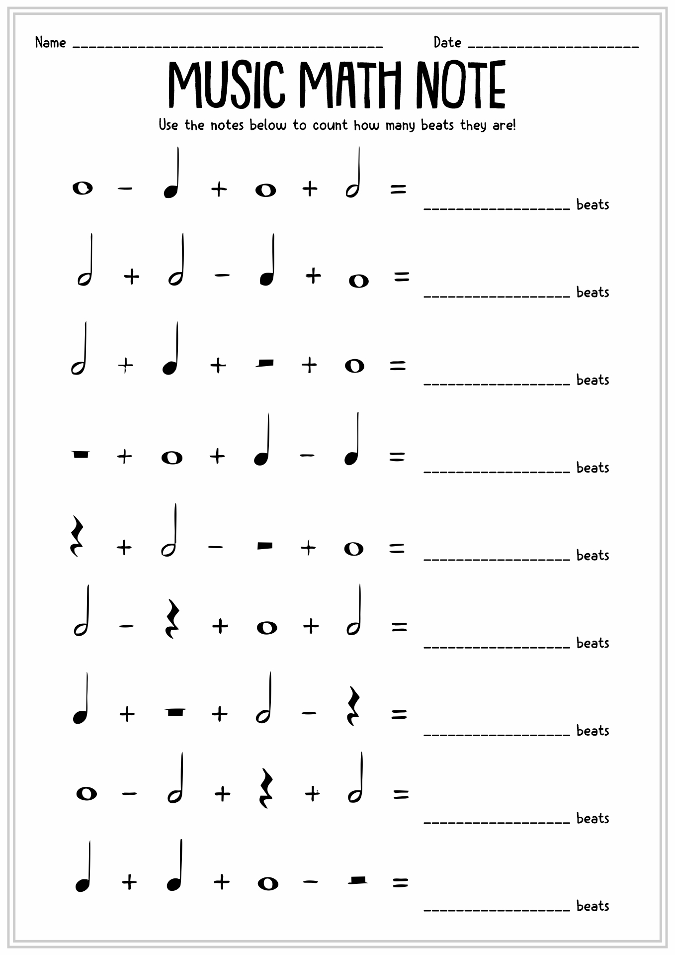 11 Music Theory Worksheets Note Value Free PDF At Worksheeto Worksheets Library 11 Music Theory Worksheets Note Value Free PDF At Worksheeto Worksheets Library