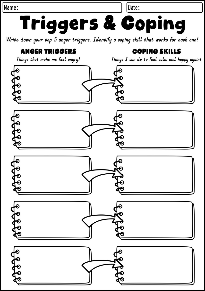 13 Coping Skills Worksheets Free PDF At Worksheeto