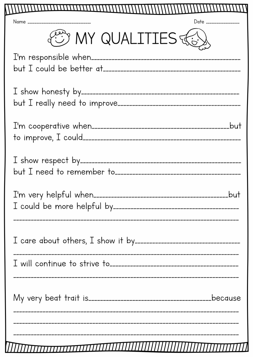 13 Printable Worksheets On Responsibility Free PDF At Worksheeto 13 Printable Worksheets On Responsibility Free PDF At Worksheeto