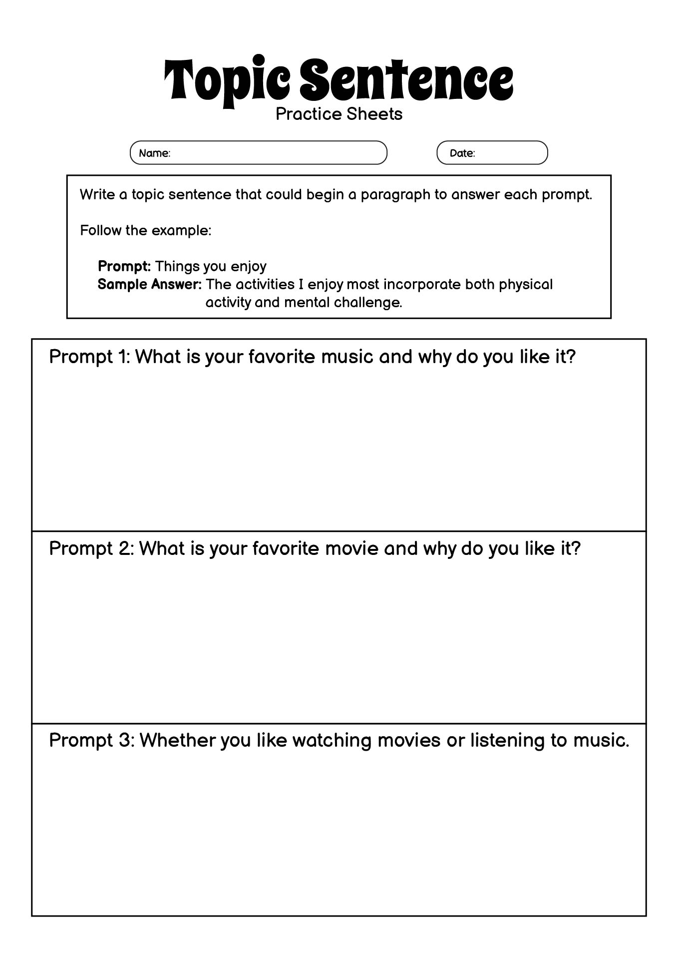 16 Writing Paragraph Topic Sentence Worksheets Free PDF At Worksheeto Hamburger Paragraph Worksheet Language Arts Printables