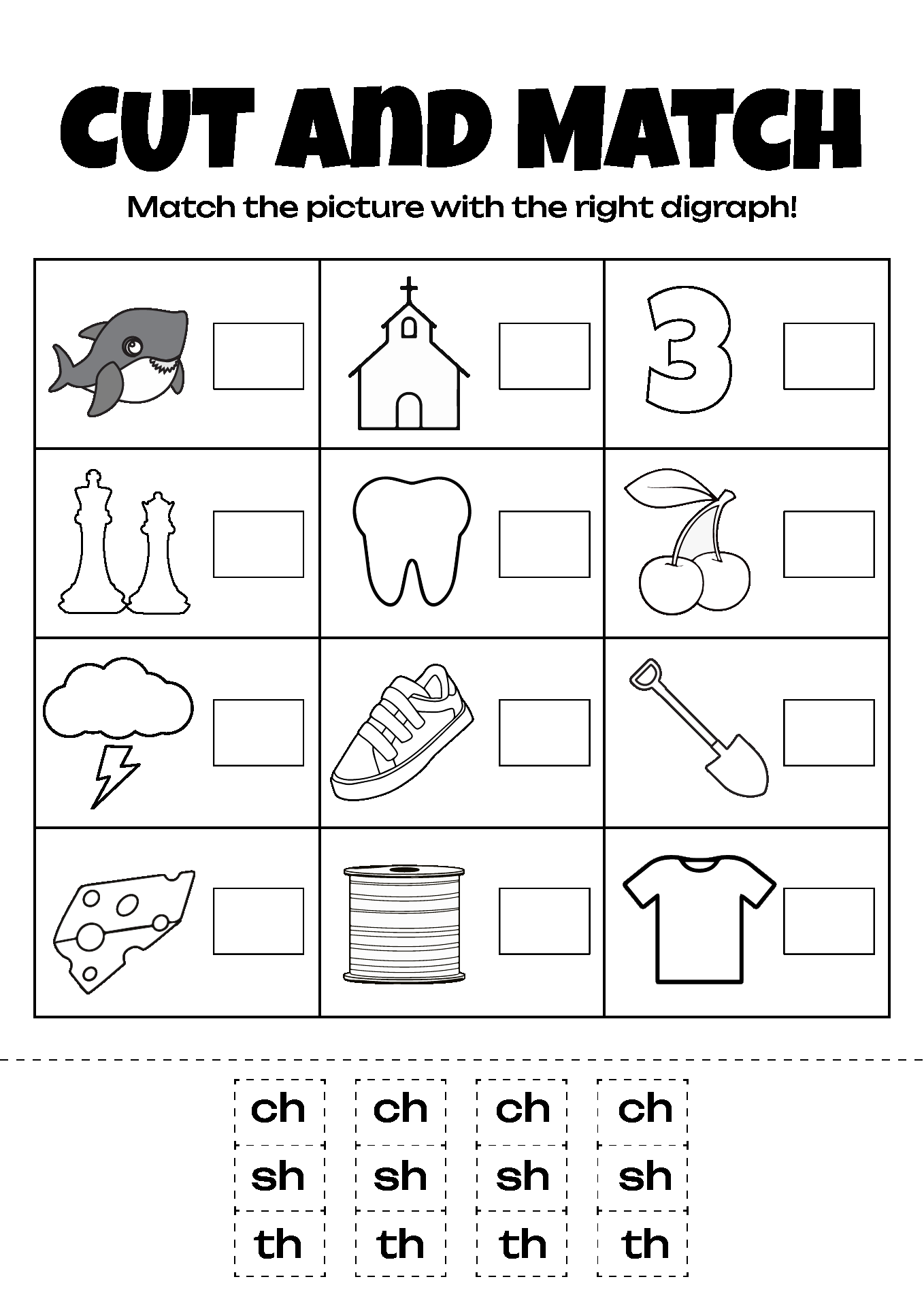 17 SH Blend Worksheets For Kindergarten Free PDF At Worksheeto