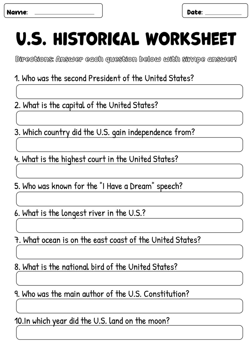 18 8th Grade Worksheets Homeschooling Free PDF At Worksheeto Top 8 Civil War Worksheets For 8th Grade U S History
