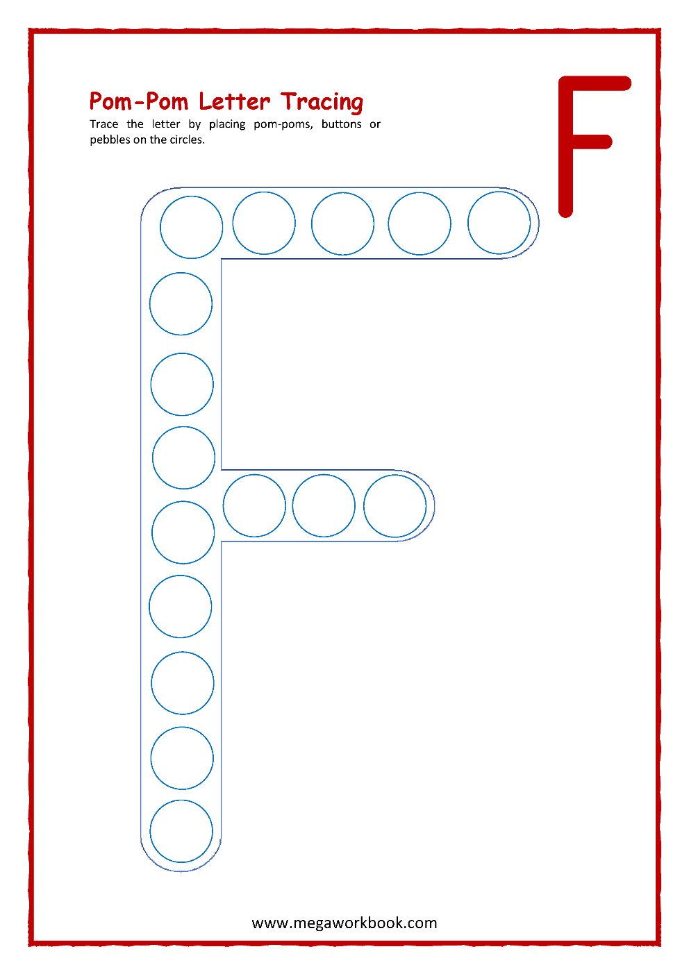 18 Fantastic Letter F Worksheets Crafts Activities For Preschool MegaWorkbook