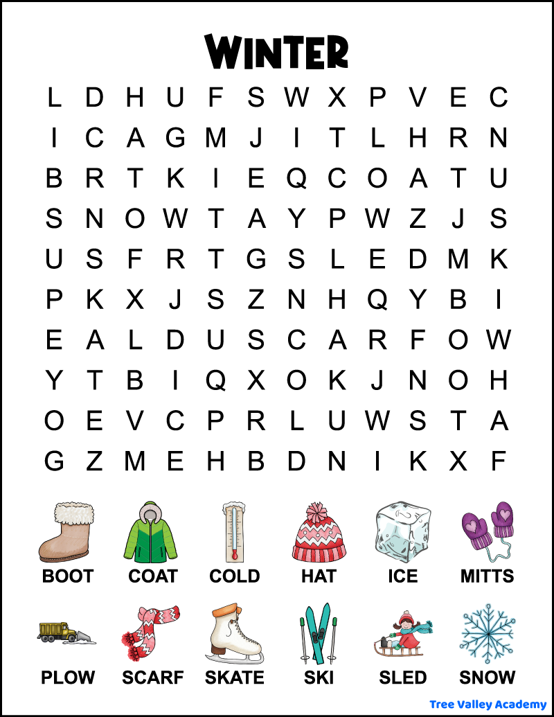 Delighted Winter Theme Activities And Printables For 1st Grade Fun Maths Worksheets Free Transparent PNG Clipart Images Download