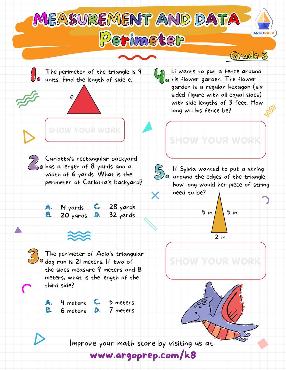 3rd Grade Finding Volume Finding Perimeter Worksheets For Free ArgoPrep 3rd Grade Finding Volume Finding Perimeter Worksheets For Free ArgoPrep