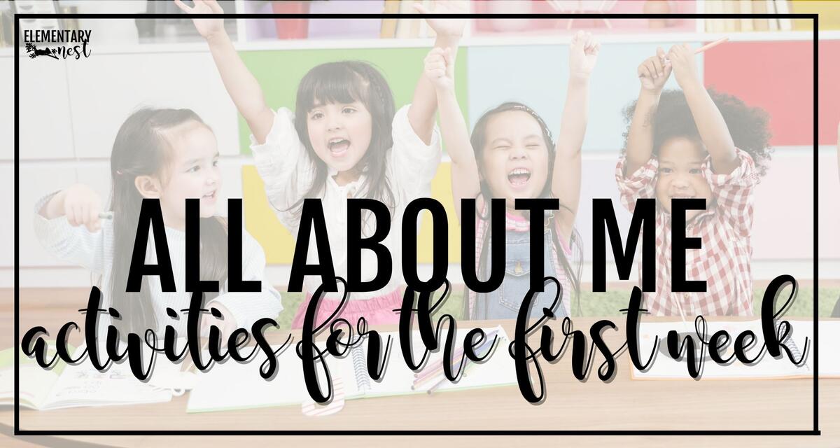 5 Fun All About Me Activities For The First Week