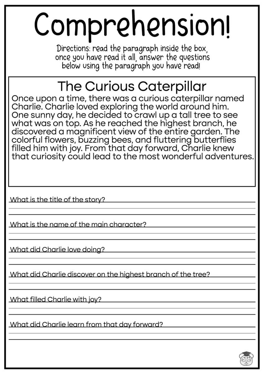 5 Printable Reading Comprehension English Worksheets Ages 4 7 KG1 Worksheets Library 5 Printable Reading Comprehension English Worksheets Ages 4 7 KG1 Worksheets Library