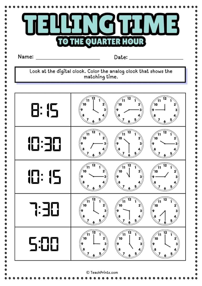 3rd Grade Telling Time Worksheets K12 Math Worksheets