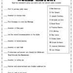 7 Free Printable History Worksheets Free PDF At Worksheeto Worksheets Library