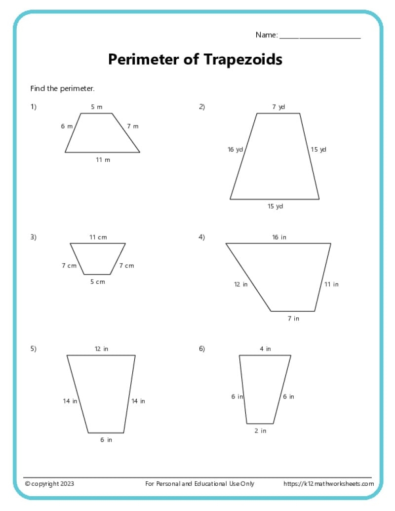 7th Grade Geometry Worksheets 7th Grade Geometry Worksheets