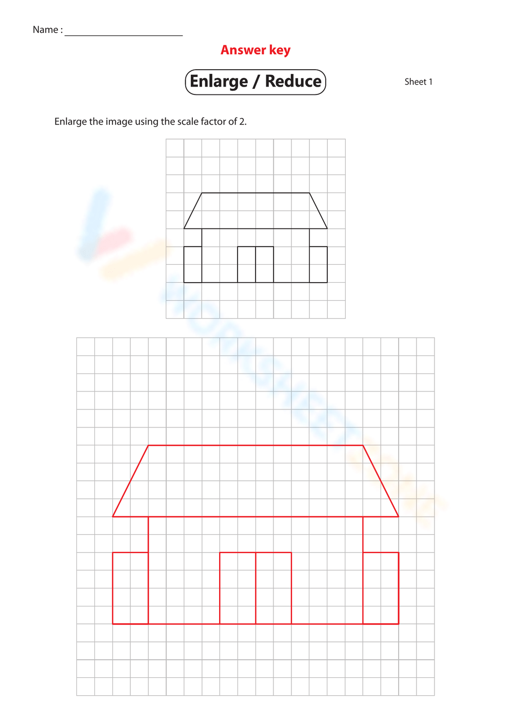 8th Grade Scale Factor Worksheets 8th Grade Scale Factor Worksheets