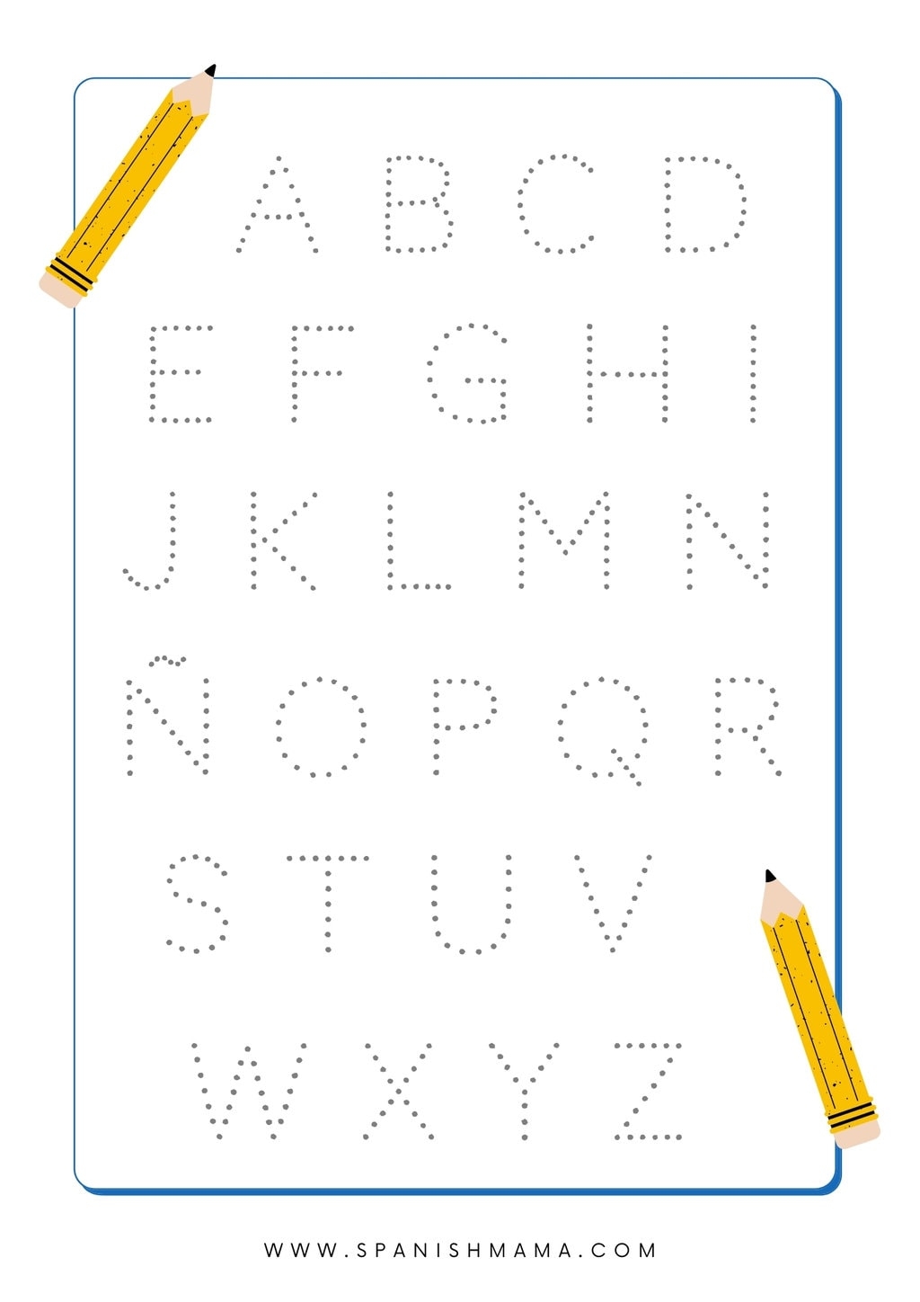 A Guide To The Alphabet In Spanish With Free Printables Fun Spanish ABC Worksheets For Kids Trace Write And Color Made By Teachers