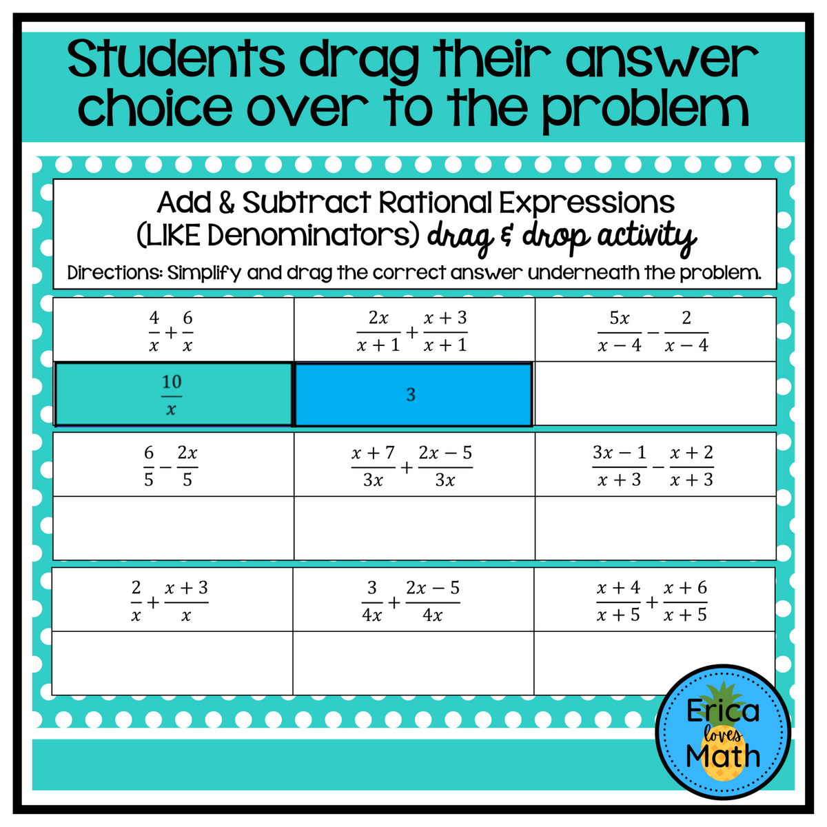 Quiz Worksheet Adding Subtracting Rational Expressions Worksheets Library
