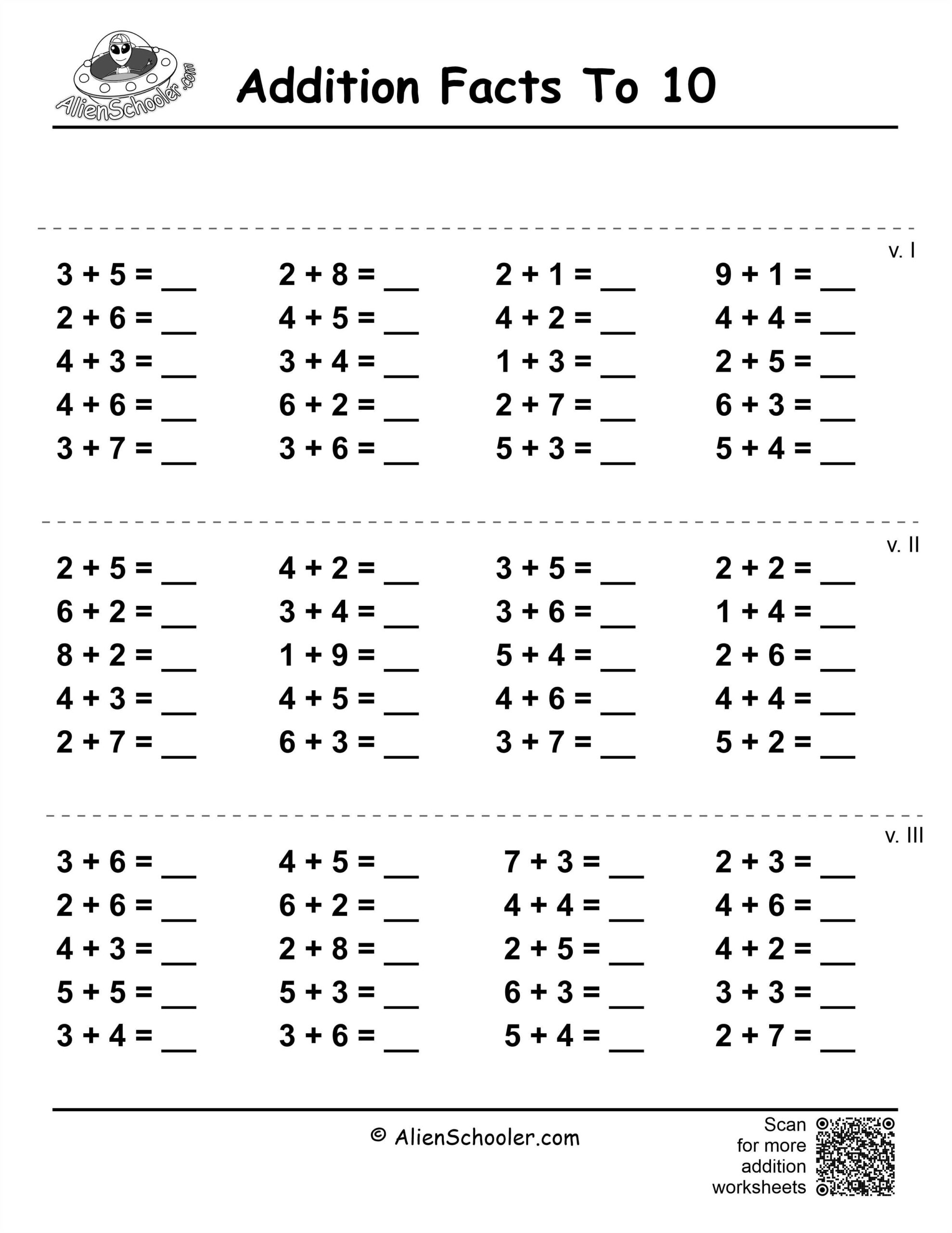 Addition Doubles Worksheets Superstar Worksheets