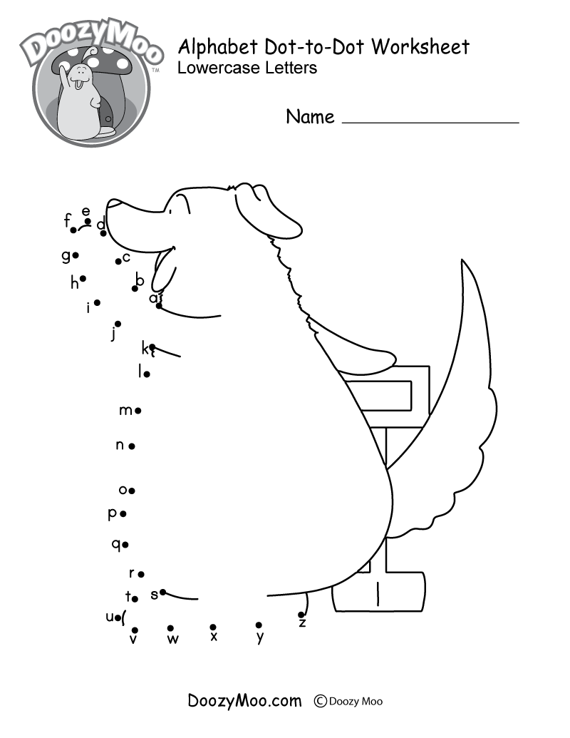 Do A Dot Printable Alphabet Numbers Lines And Shapes Your Therapy Source