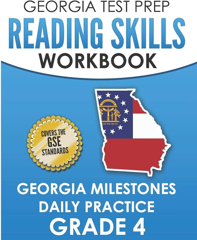 Amazon GEORGIA TEST PREP Reading Skills Workbook Georgia Milestones Daily Practice Grade 4 Preparation For The Georgia Milestones English Language Arts Tests 9781790562794 Hawas G Books Inferences Worksheets Reading Activities