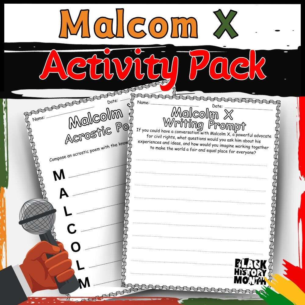 Malcom X Worksheet Worksheets Library