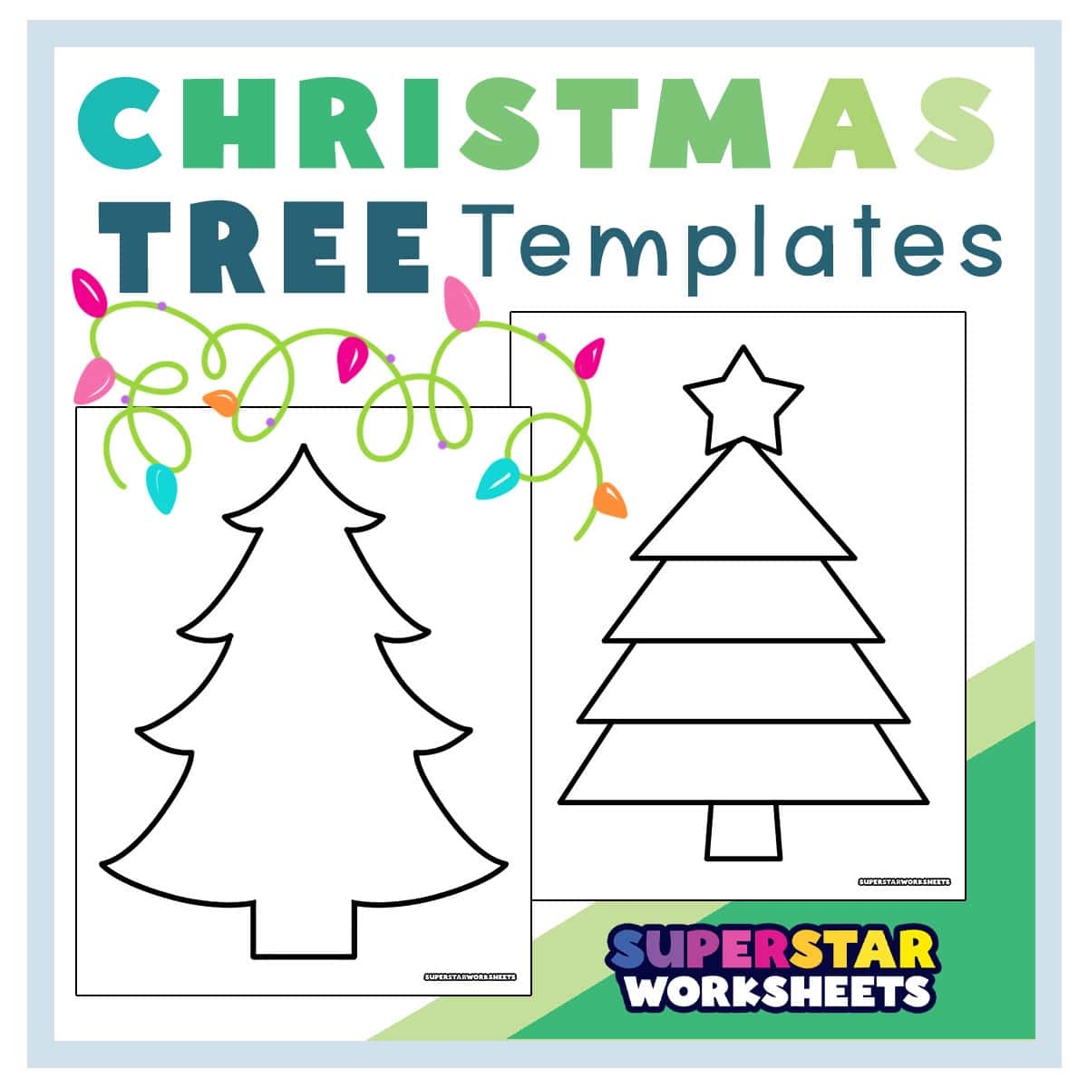 Santa Where Are You Worksheet My Christmas Tree Super Simple