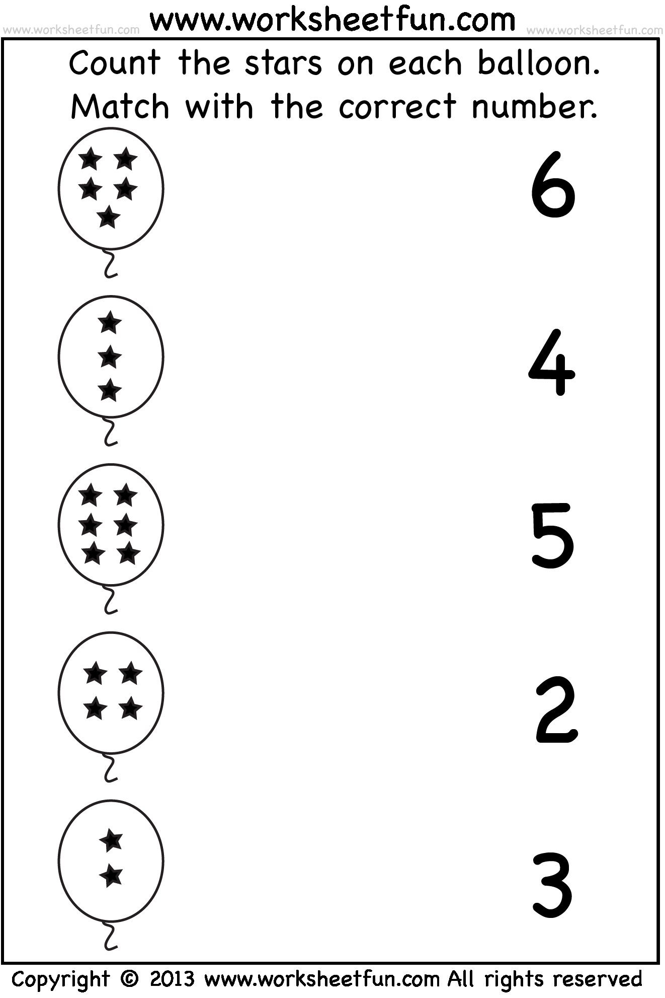 Printable Kindergarten Math Worksheets PDF Free Download