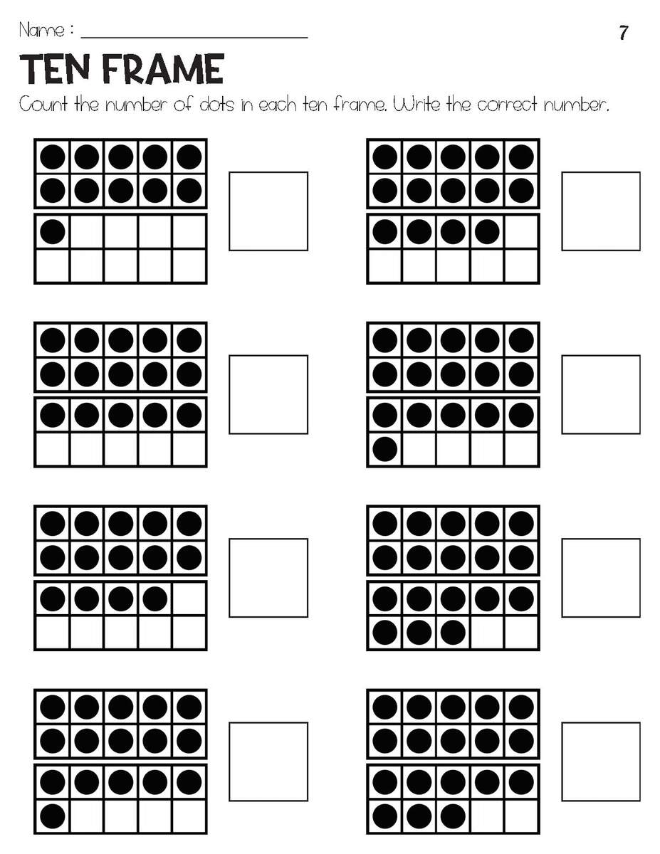 Counting Numbers 11 20 With Ten Frame Objects Worksheets Etsy Counting Numbers 11 20 With Ten Frame Objects Worksheets Etsy