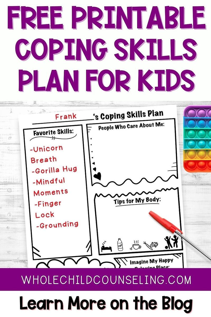11 Free Printable Worksheets Coping Skills Free PDF At Worksheeto