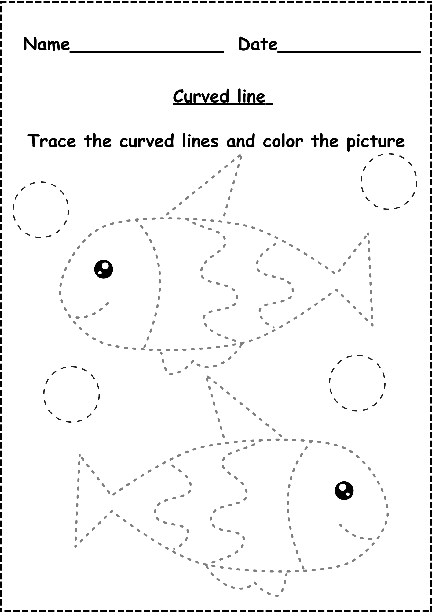 Free Printable Pre Writing Tracing Worksheets For Preschoolers Line Tracing Curve Tracing Pre Writing Skills Sleeping Lines Standing Vertical Lines Slanting Lines Curved Lines MegaWorkbook