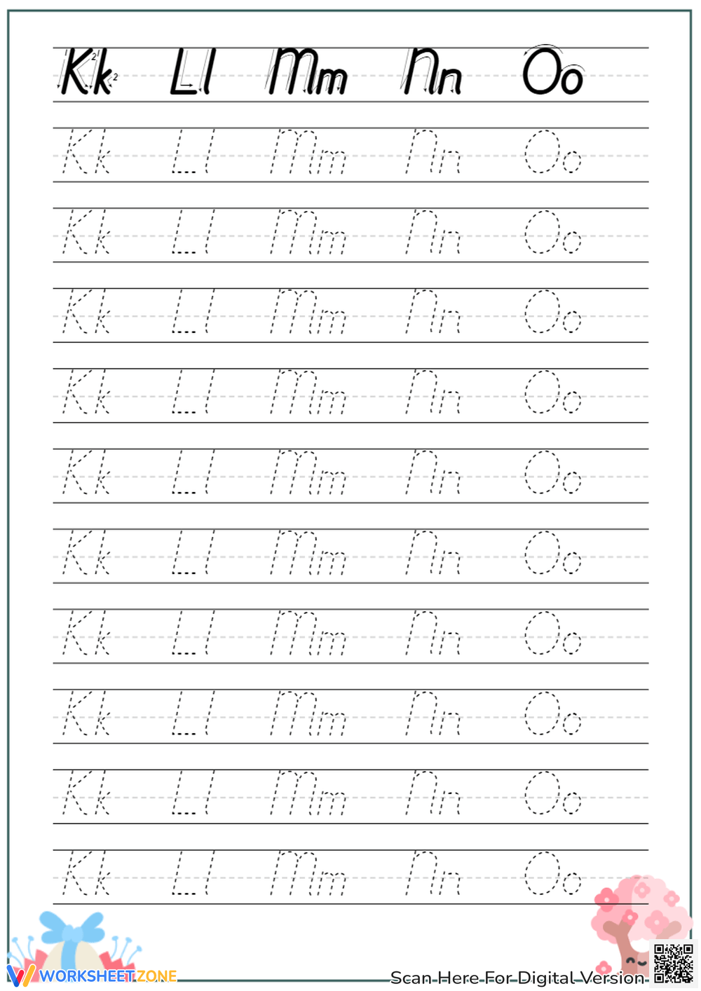 D Nealian Worksheets D Nealian Worksheets