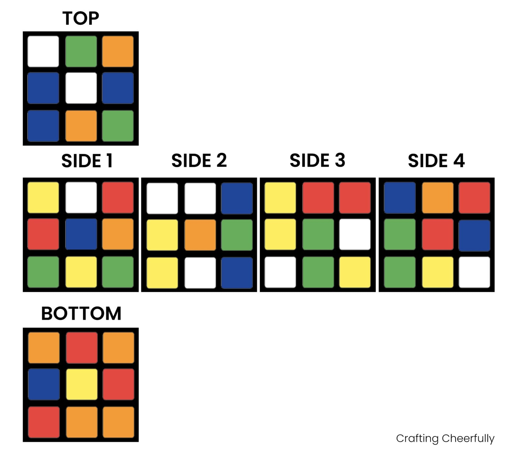DIY Rubik S Cube Ornament Crafting Cheerfully Printable Rubiks Cube Digital Download Paper Gift Box Colorful Kids Craft Fun Instant Download DIY Party Favor Glue Paper Art Project Etsy