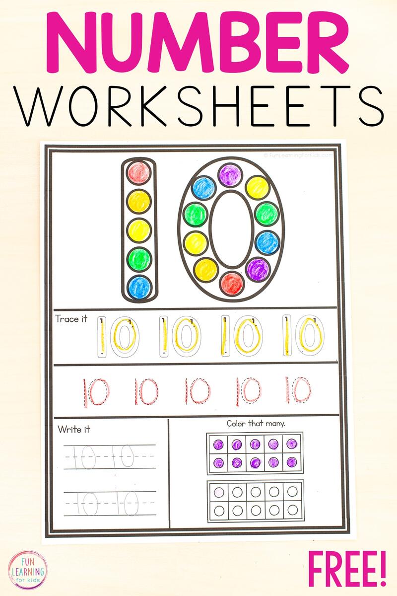 Dot The Number Worksheets Dot The Number Worksheets