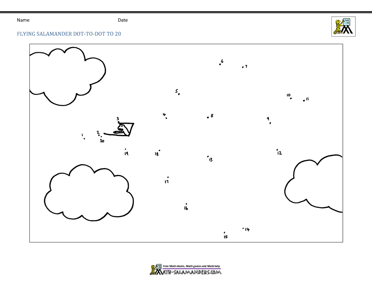 Dot To Dot Coloring Pages Up To 20 500 Dot To Dot 10 Free PDF Printables Printablee