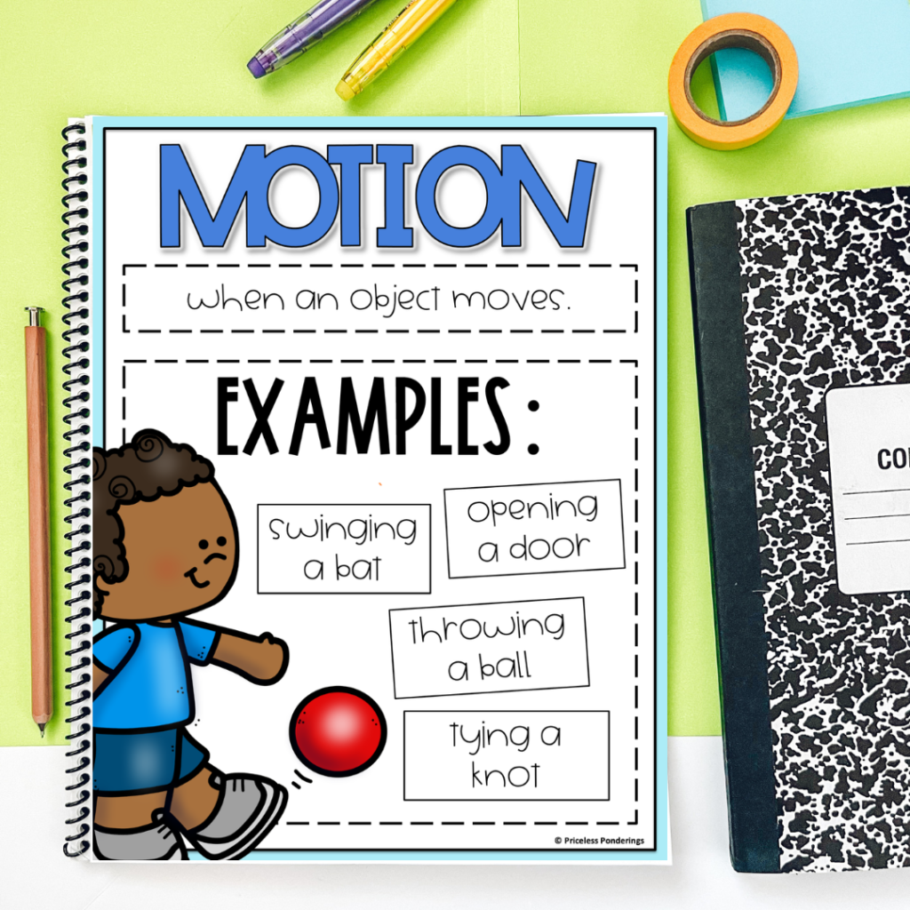 Easy Forces And Motion Unit Physical Science Worksheets Priceless Ponderings Force And Motion Worksheet Worksheets Library