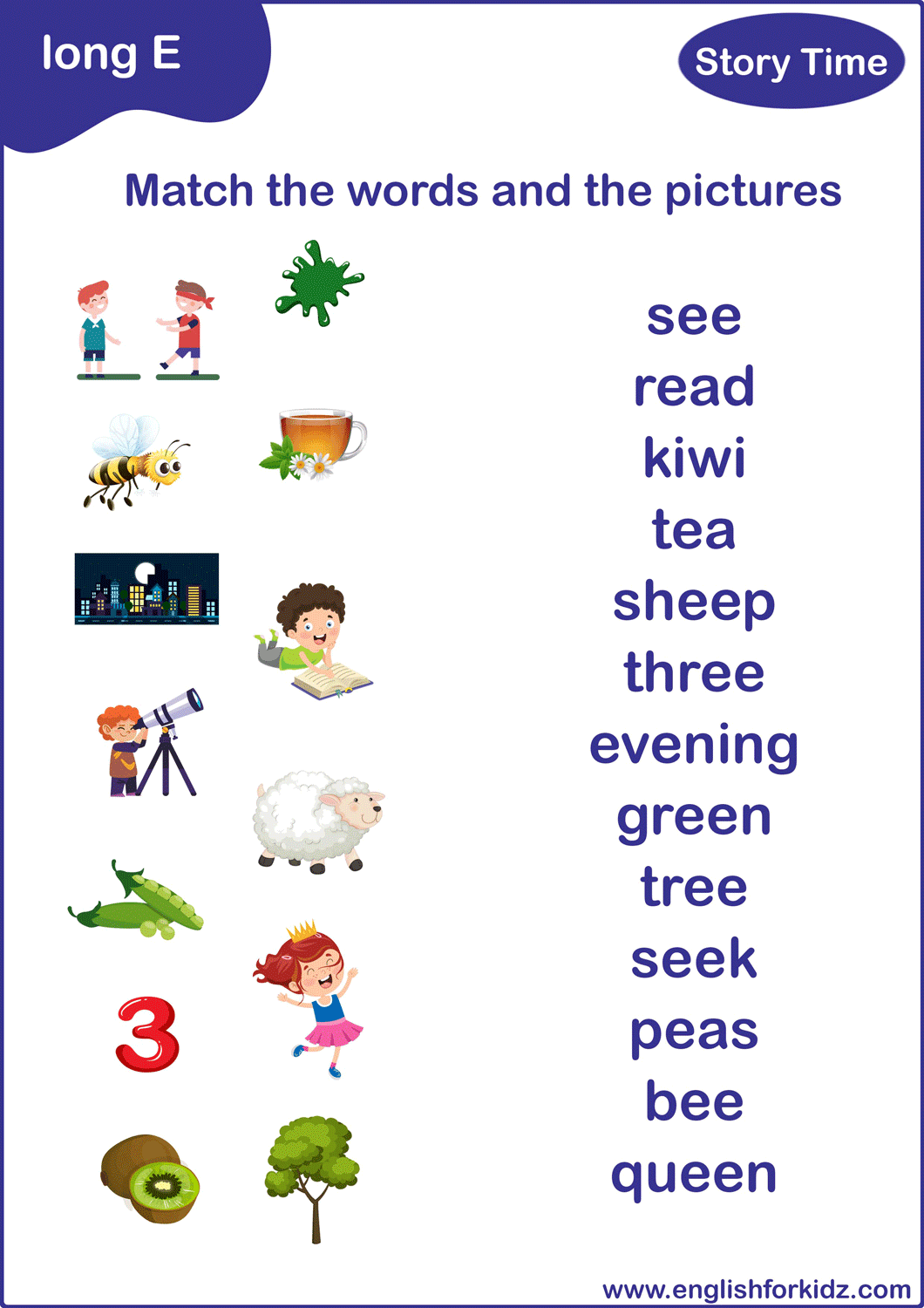 Ee Phonics Worksheets SOUND IT OUT PHONICS