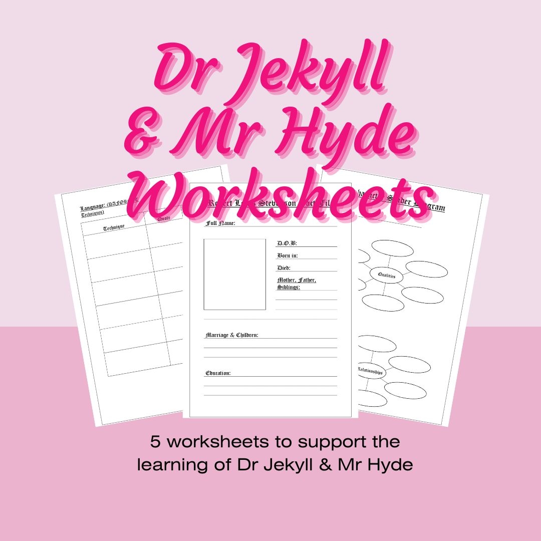 English Literature Dr Jekyll Mr Hyde Worksheets Made By Teachers English Literature Dr Jekyll Mr Hyde Worksheets Made By Teachers