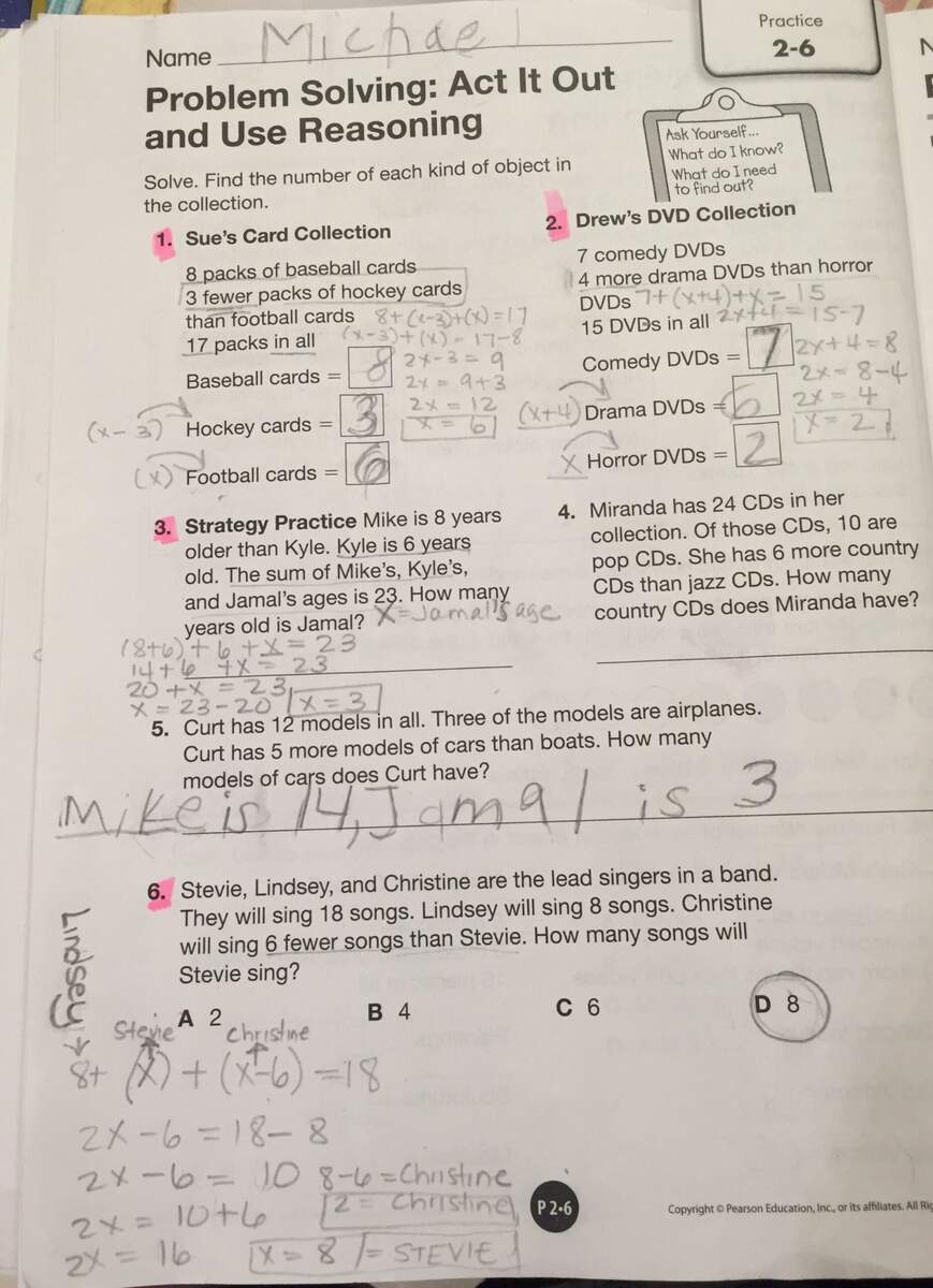 Envision Math Grade 4 Topic 2 1 Quick Check Envision Math Worksheets Library