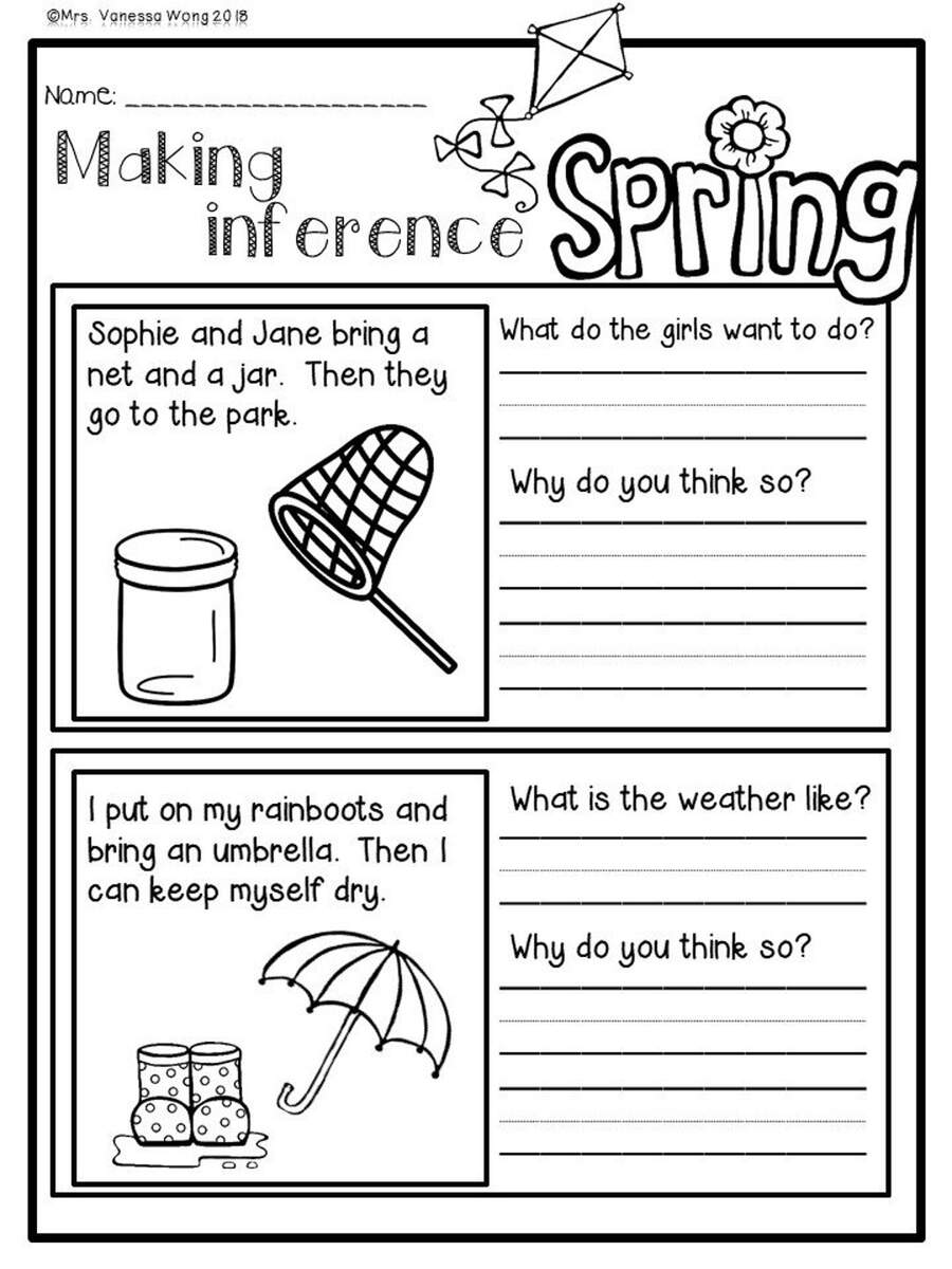 First Grade Seasonal Worksheet Bundle Math Literacy 384 Pages Etsy