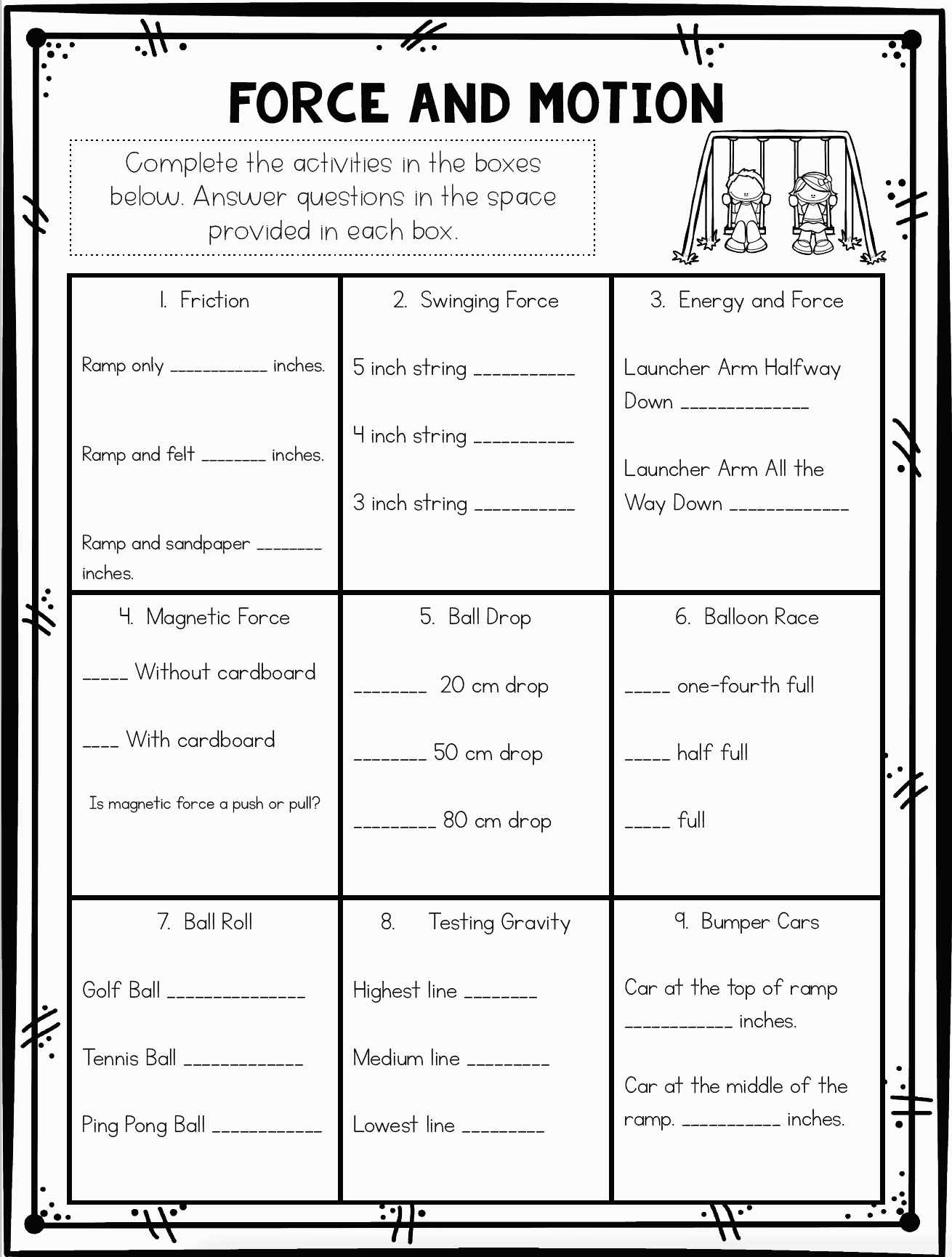 Forces And Motion Worksheet Awesome 4th Grade Force Energy And Worksheets Library Forces And Motion Worksheet Awesome 4th Grade Force Energy And Worksheets Library