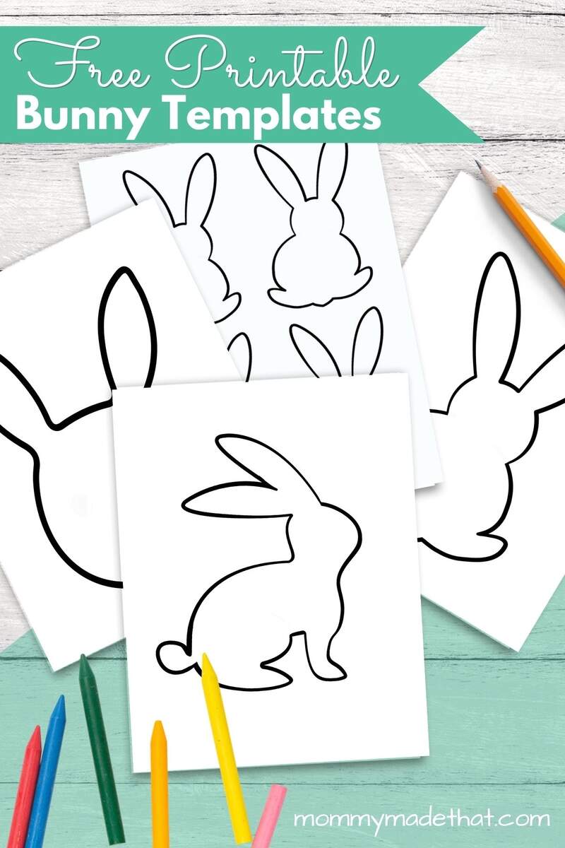 Free Bunny Rabbit Templates Tons Of Shapes Sizes Free Bunny Rabbit Templates Tons Of Shapes Sizes