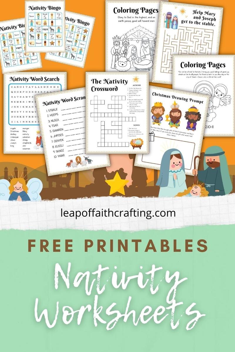 FREE Christmas Story Printables Activity Sheets Leap Of Faith Crafting FREE Christmas Story Printables Activity Sheets Leap Of Faith Crafting