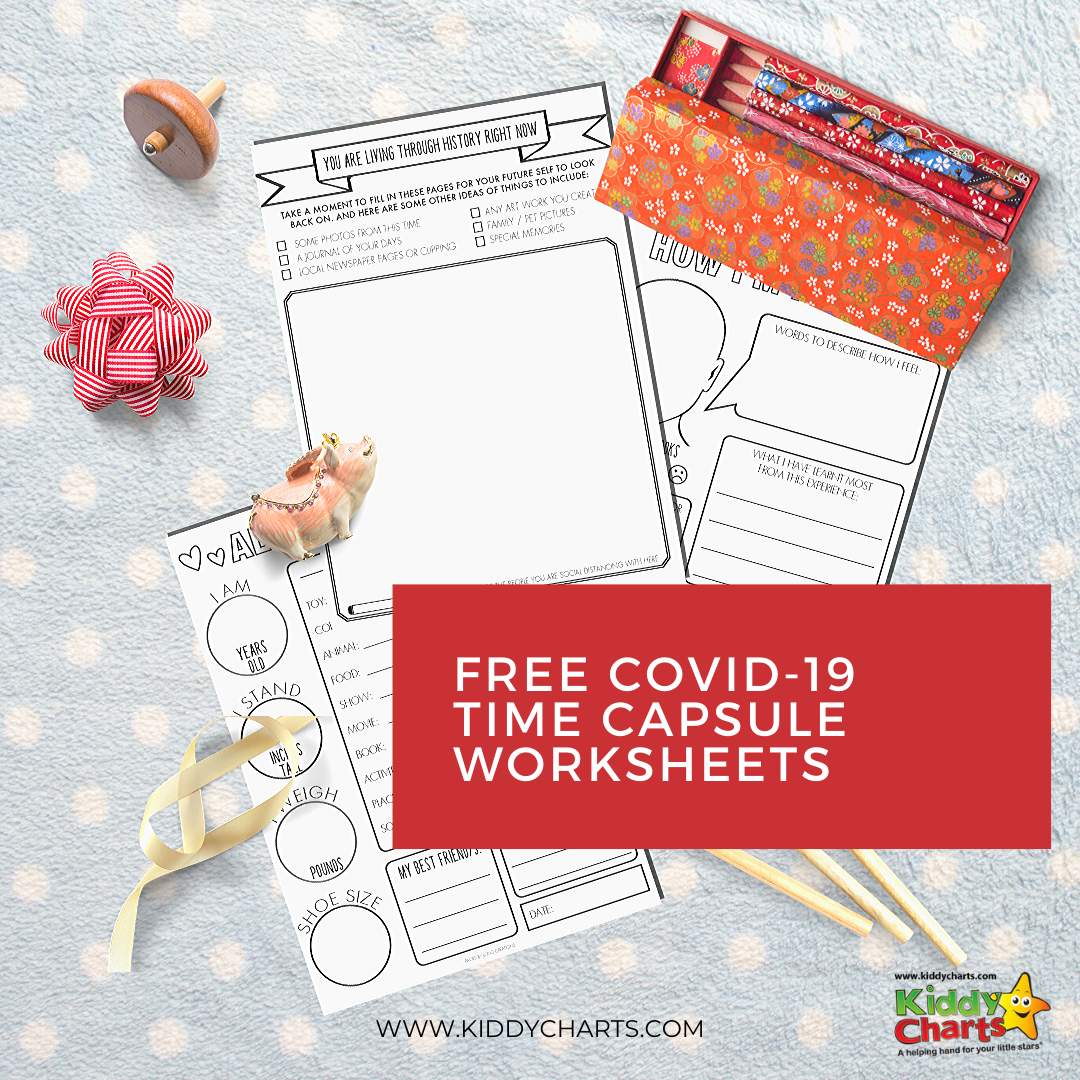 Free Covid 19 Time Capsule Worksheets KiddyChart