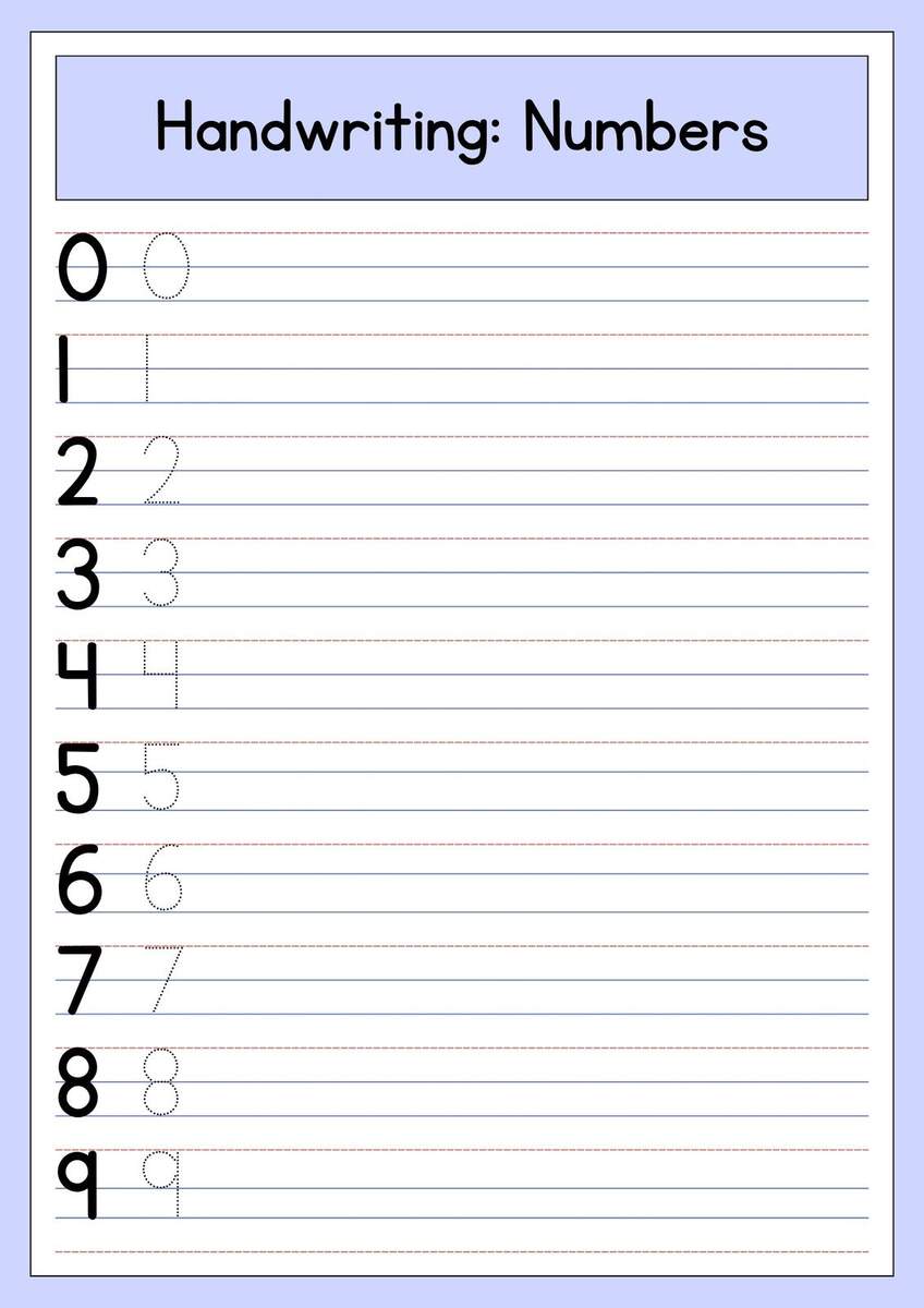 Handwriting Practice Paper Free Printable PDFs
