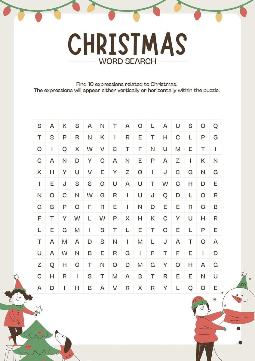 Free Editable Christmas Worksheet Templates Canva
