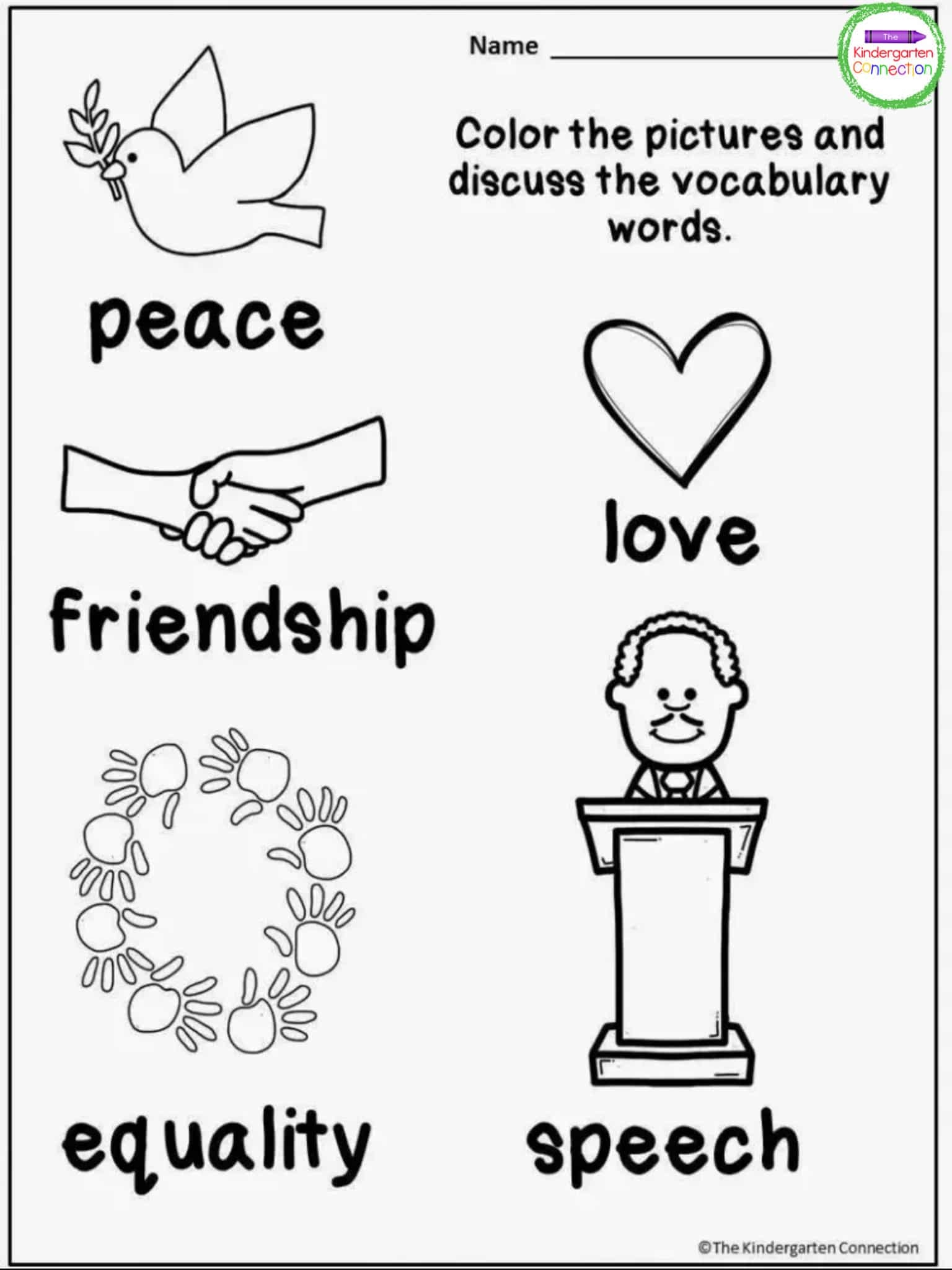 FREE Martin Luther King Jr Printables And Read Alouds For Kindergarten Martin Luther King Jr Worksheets Free Printables Frugal Mom Eh