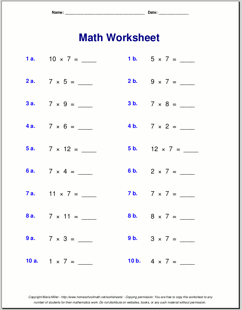 Math Worksheets Superstar Worksheets