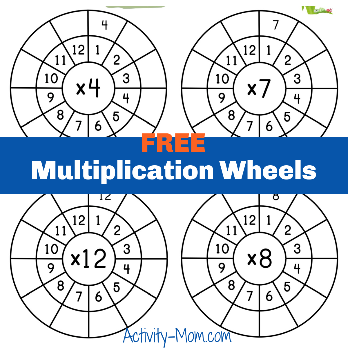 Free Multiplication Wheels Worksheets The Activity Mom Multiplication Wheel Free Worksheet For Kids SKOOLGO
