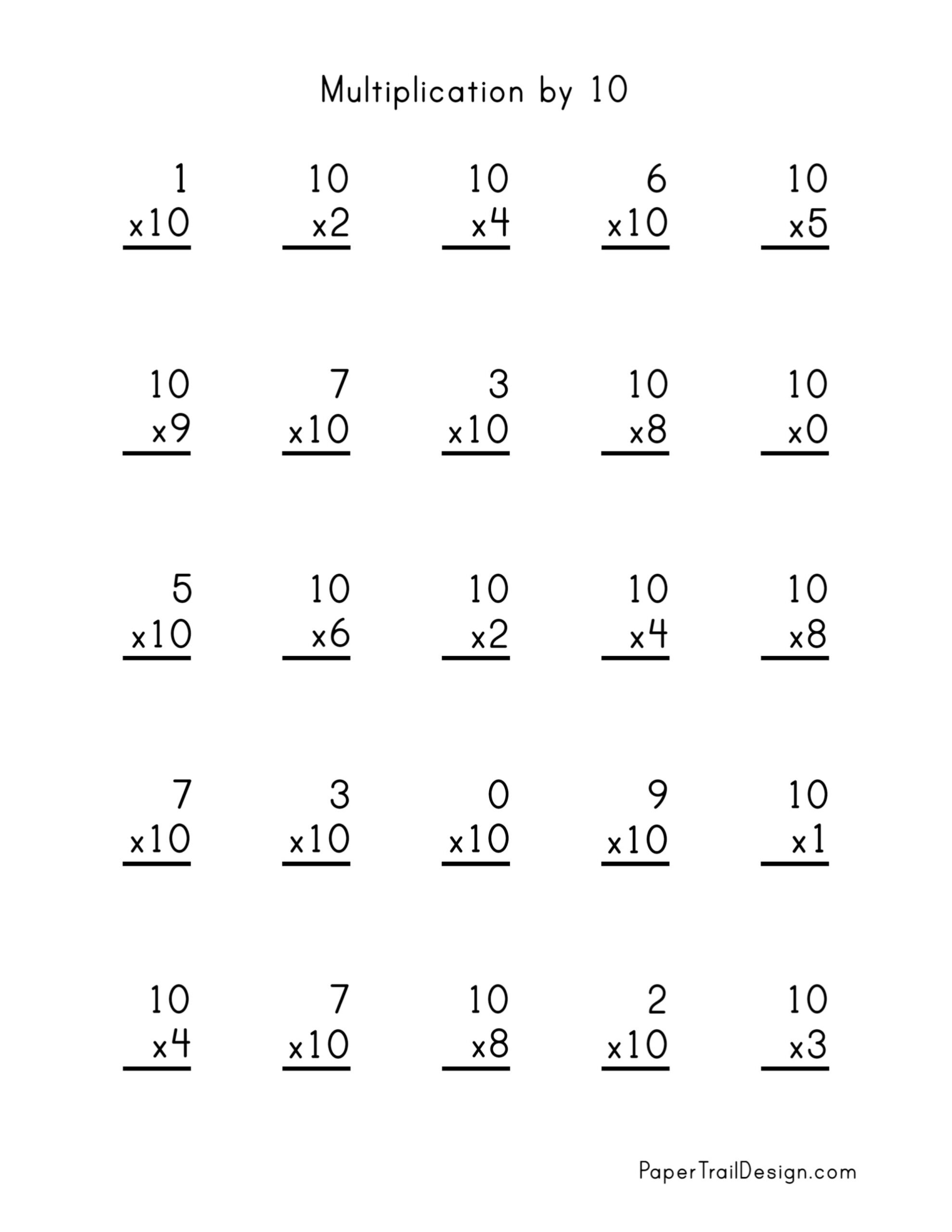 Free Printable Multiplication Charts 0 12