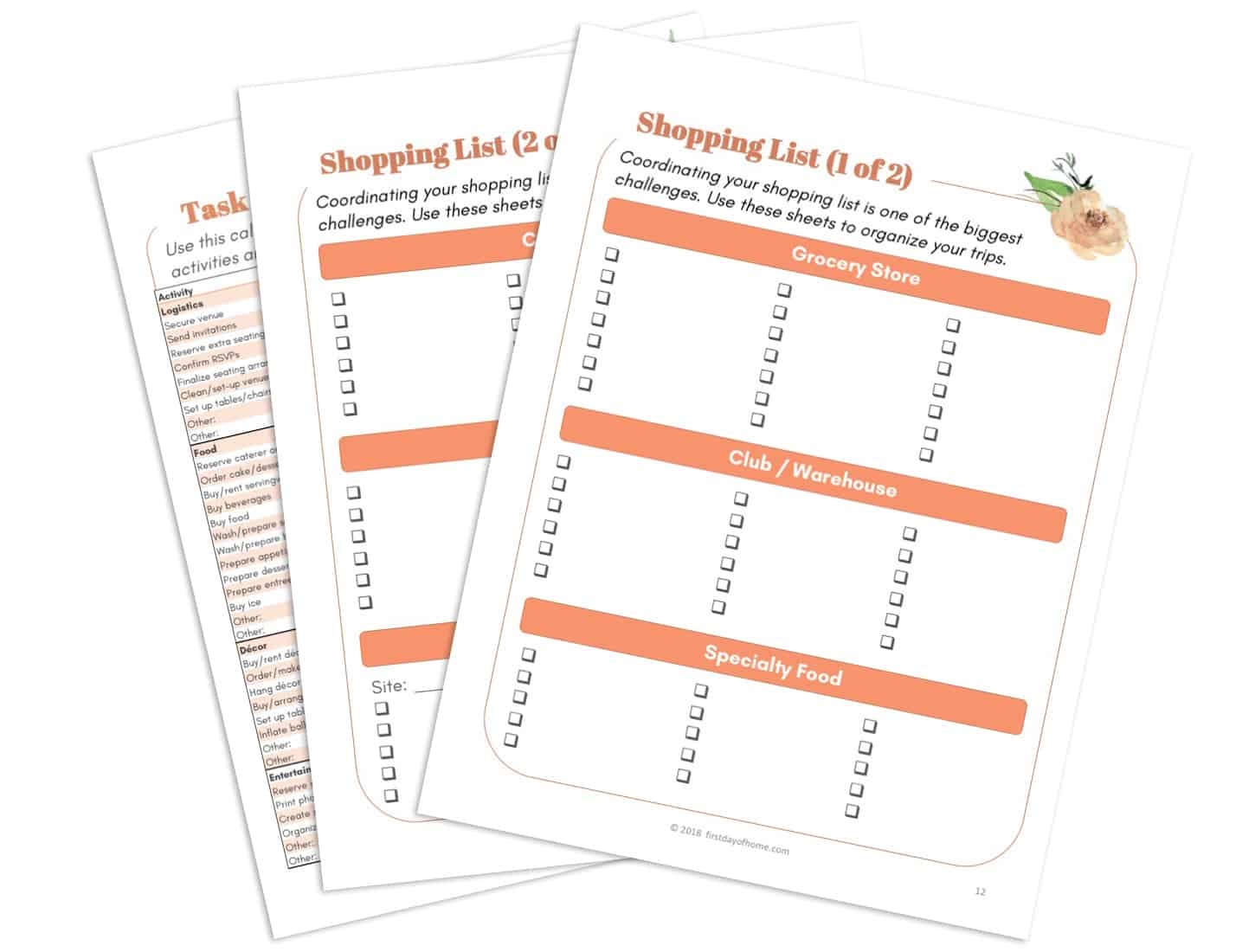 Free Party Planning Printables To Make Your Life Easy Free Party Planning Printables To Make Your Life Easy