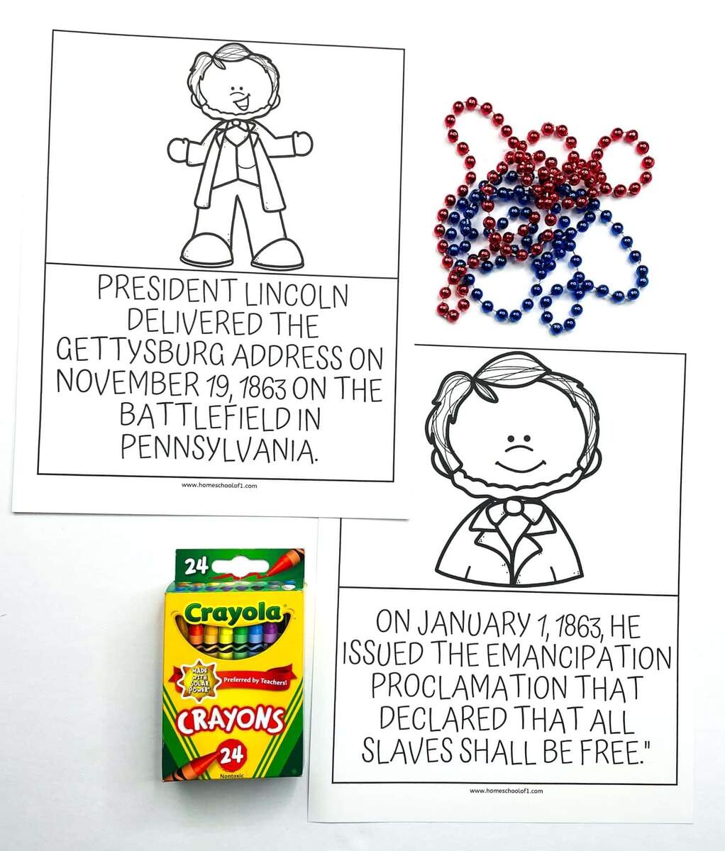 Free Printable Abraham Lincoln Worksheets For Kindergarten Free Printables Abraham Lincoln Homeschool History Lessons