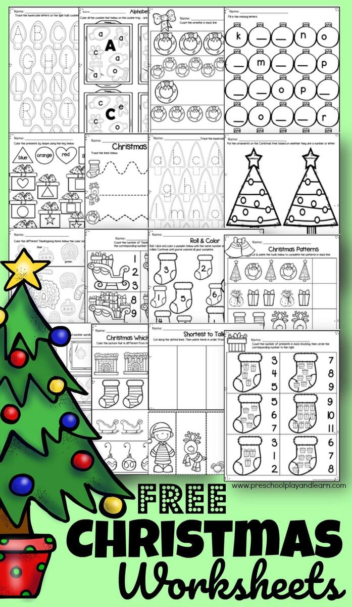 FREE Printable Christmas Worksheets For Preschool Santa S Workshop Classification Worksheet Free Printable Digital PDF