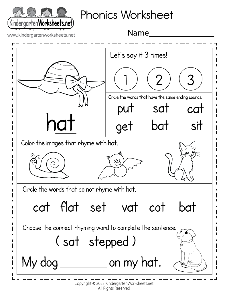 Digraph Sounds Sort Cut Paste