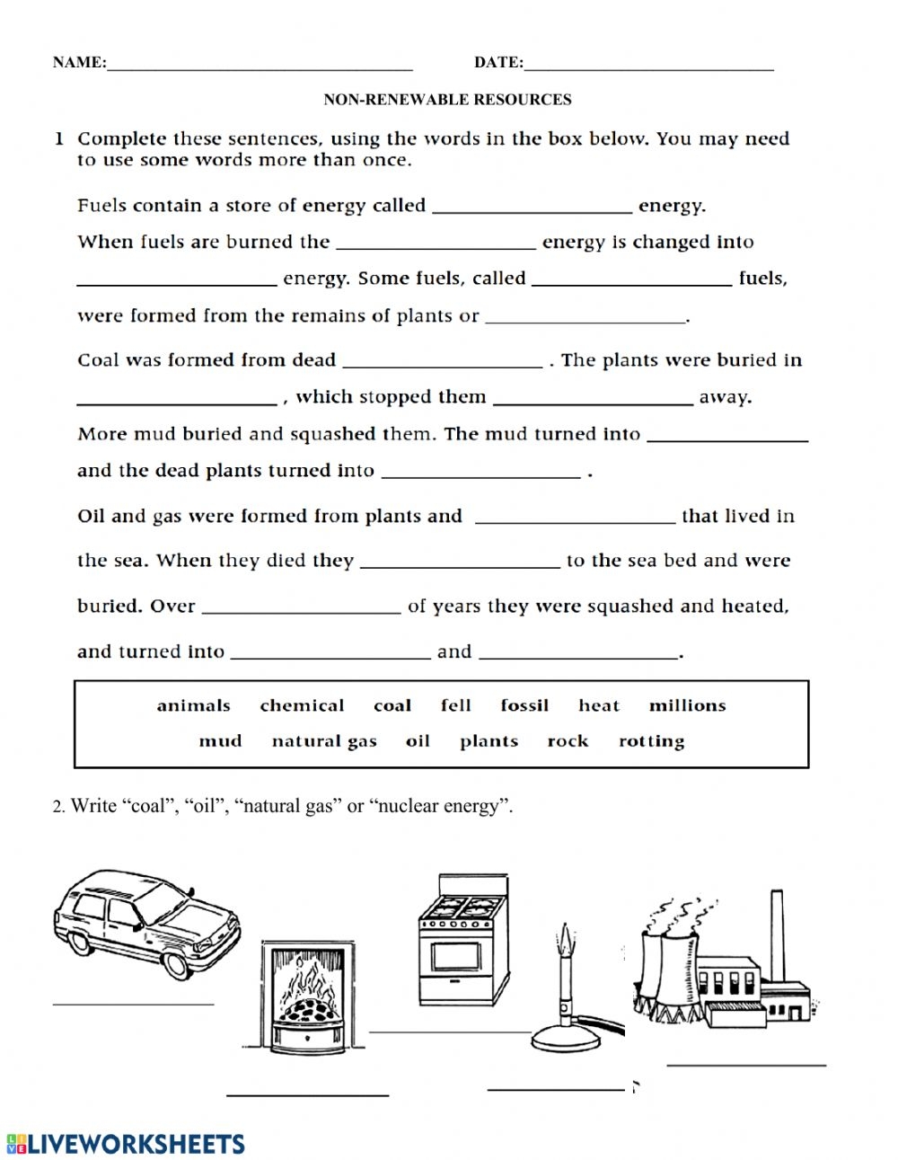 Free Printable Renewable And Nonrenewable Resources Worksheet Worksheets Library Free Printable Renewable And Nonrenewable Resources Worksheet Worksheets Library